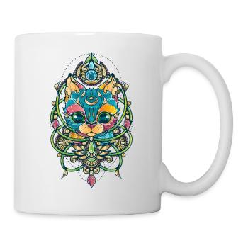 Mystical Cat - Mug - white - Right