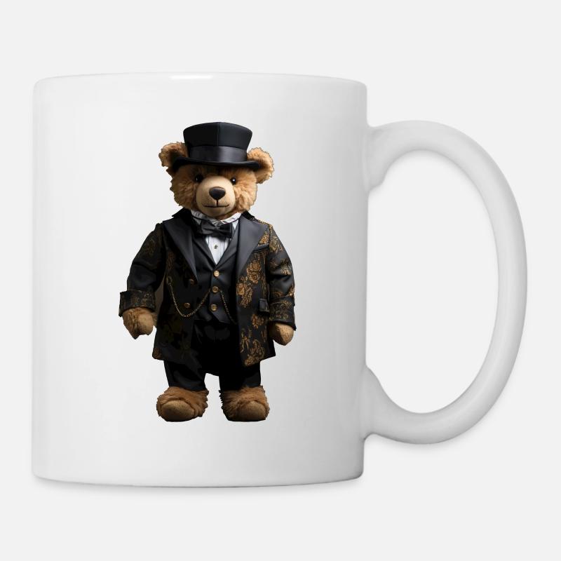 Clothes make the man, even with bears - Mug - white