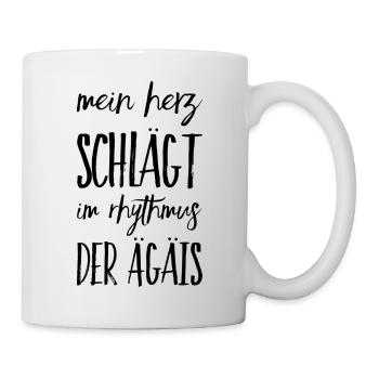 Lustiger Griechischer Spruch Griechenland Geschenk - Tasse - Weiß - Rechts