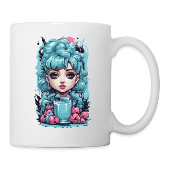 Style gothique kawaii myrtille Milkshake Anime - Mug blanc - blanc - Droite