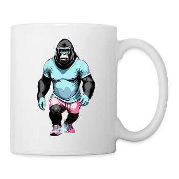 Gorilla-Boxen - Tasse - Weiß - Rechts