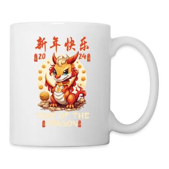 Year Of The Dragon Happy Chinese New Year 2024 - Mug - white - Right