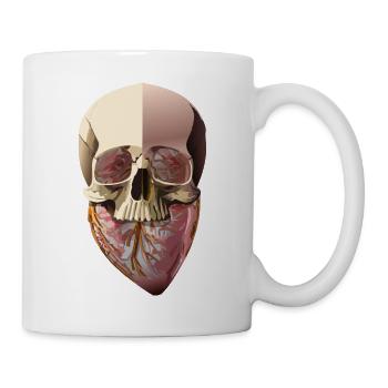 head and heart - Tasse - Weiß - Rechts