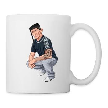 Rieser Grantler // Illustration - Tasse - Weiß - Rechts