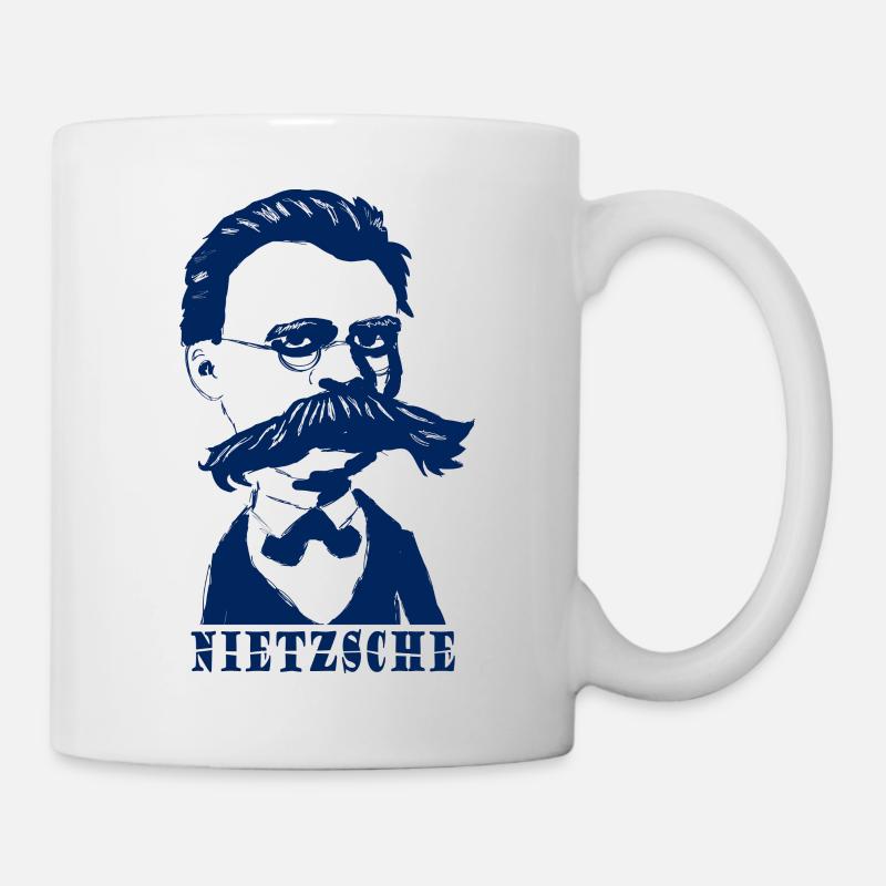 Nietzsche - Tasse - Weiß