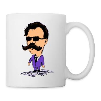 Nietzsche - Tasse - Weiß - Rechts
