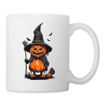 Funny Witches Pumpkin Monster Halloween - Mug - white - Right