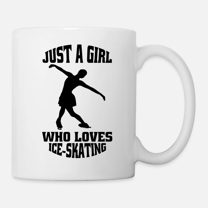 Eiskunstlauf Schlittschuh Eislauf Eiskunstlaufen - Tasse - Weiß