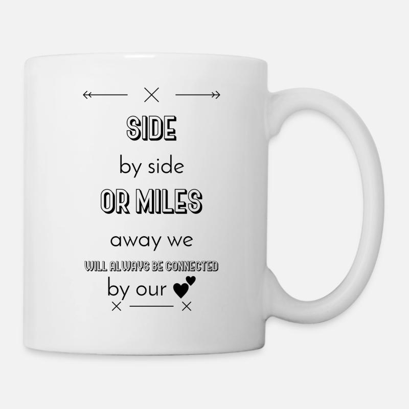 beste freunde - Tasse - Weiß