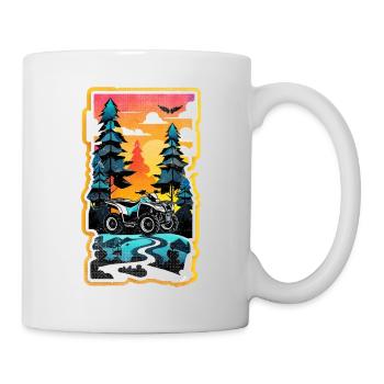 Quad & Off-Road - Mug - white - Right