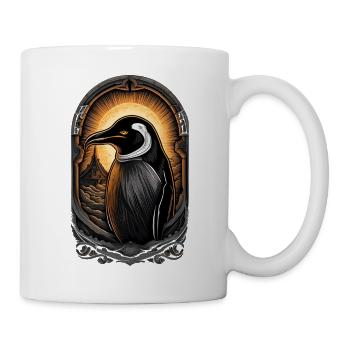 Dark Penguin Soul - Tasse - Weiß - Rechts