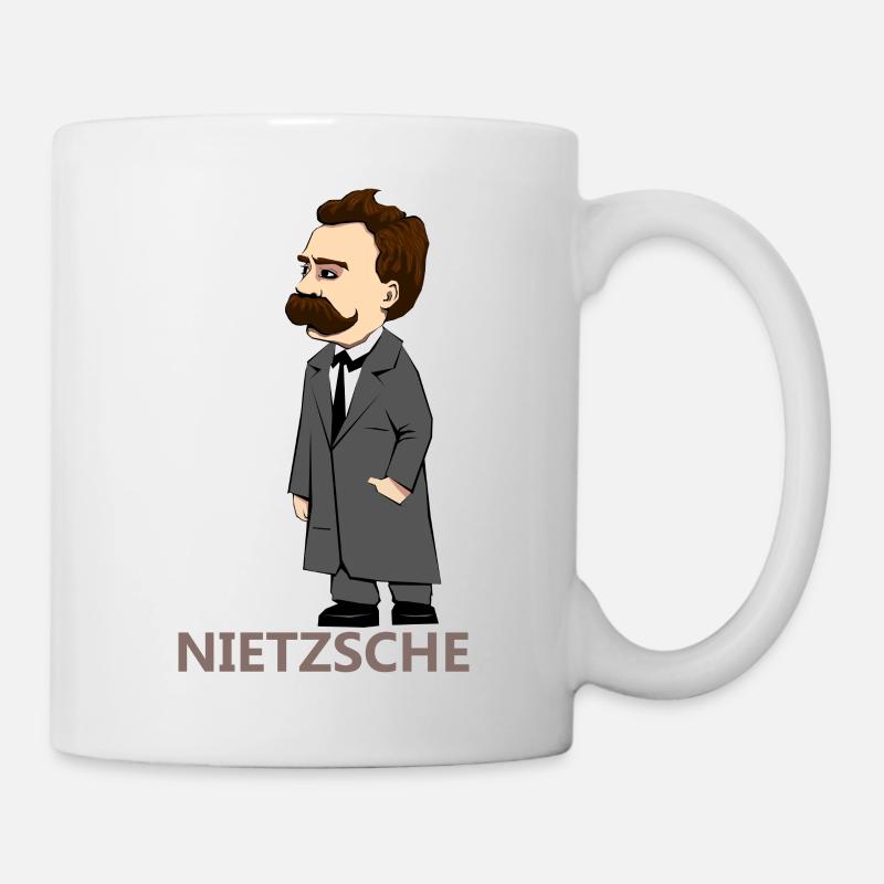 Nietzsche - Tasse - Weiß