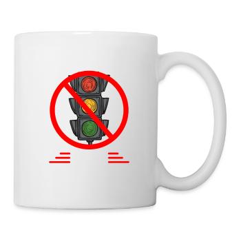 Ampel #Rücktritt der Regierung - Tasse - Weiß - Rechts