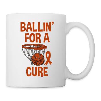 Ballin' For A Cure 4 - Mug blanc - blanc - Droite