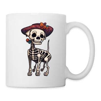 La Catrina/ Tattoo / Mexico / Animal / Dog - Mug - white - Right