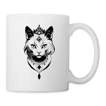 Chats Princesse - Mug blanc - blanc - Droite