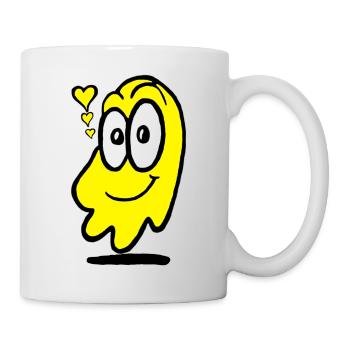 Love Ghost Yellow - Mug - white - Right