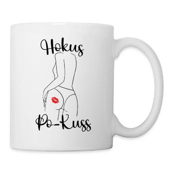Hokus Pokuss - Po-Kuss - Tasse - Weiß - Rechts