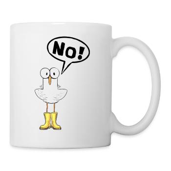 No, no, I won't do yuck - Mug - white - Right