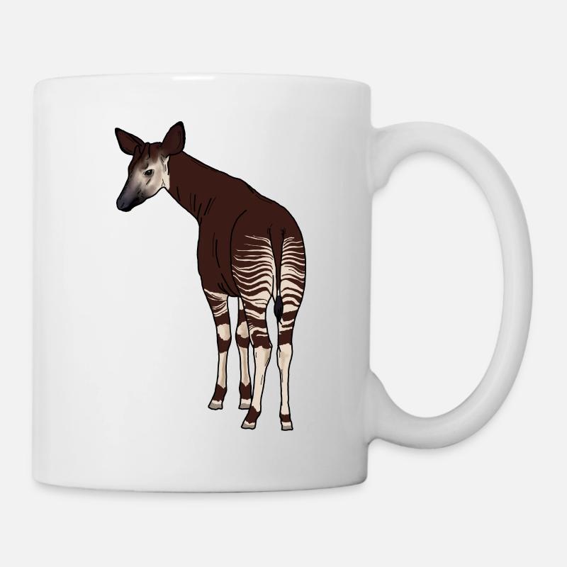 Okapi - Tasse - Weiß