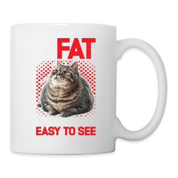 I'm Not Fat, I'm Just Easy To See 43 - Mug - white - Right
