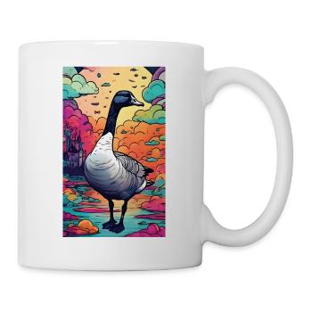 Conte de fées oie oie - Mug blanc - blanc - Droite