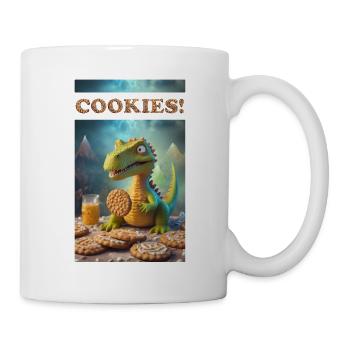 Cookies! - Tasse - Weiß - Rechts