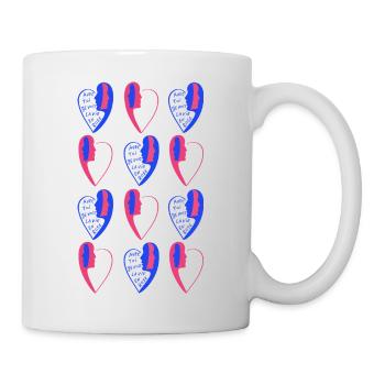 Imprimé numéro6. - Mug blanc - blanc - Droite
