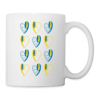 Imprimé numéro15. - Mug blanc - blanc - Droite