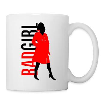 Bad Girl - Tasse - Weiß - Rechts