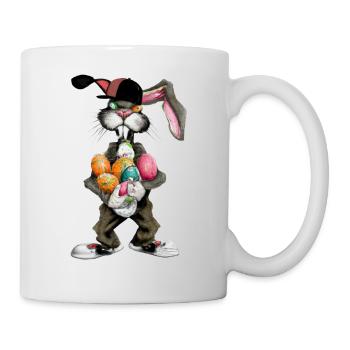 Pâques Hase_02 - Mug blanc - blanc - Droite
