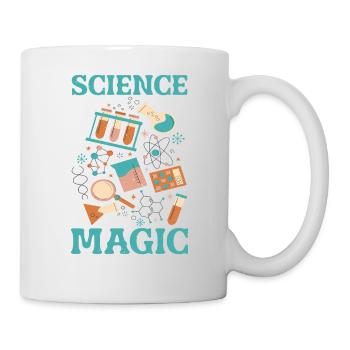 La science, c’est de la magie qui fonctionne 13 - Mug blanc - blanc - Droite