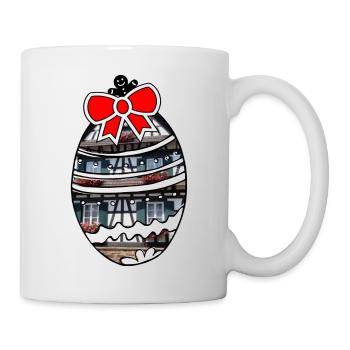 Alsace Easter egg - Mug - white - Right