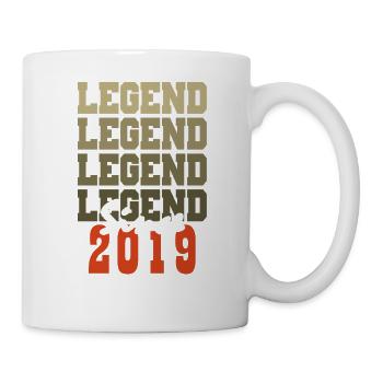 Cadeau 5e Anniversaire Vintage Né un mois de 2019 - Mug blanc - blanc - Droite