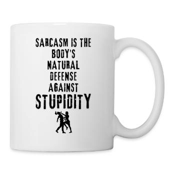 Natural Defense BLCK - Mug - white - Right