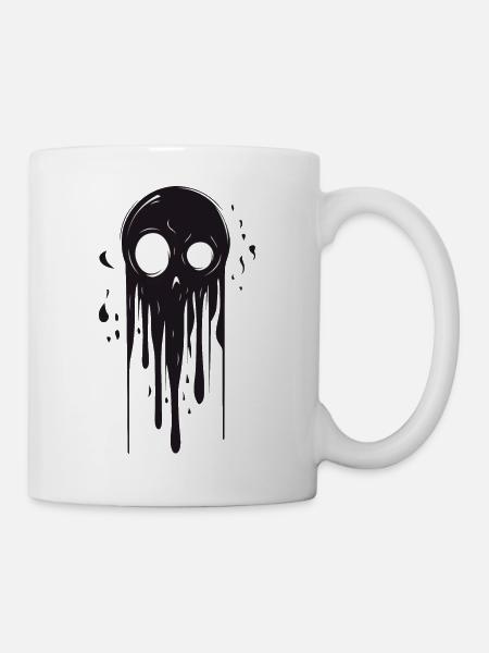 BLob - Tasse - Weiß