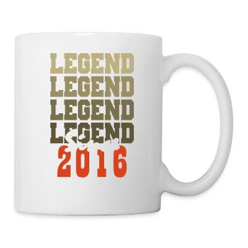 Cadeau 8e Anniversaire Vintage Né un mois de 2016 - Mug blanc - blanc - Droite