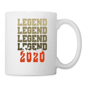 Cadeau 4e Anniversaire Vintage Né un mois de 2020 - Mug blanc - blanc - Droite