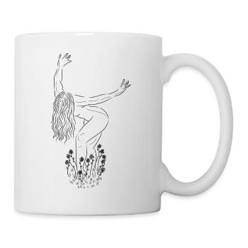 Déesse de la nature - Mug blanc - blanc - Droite