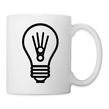 Blase - Tasse - Weiß - Rechts
