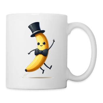 Monsieur Banane - Mug blanc - blanc - Droite