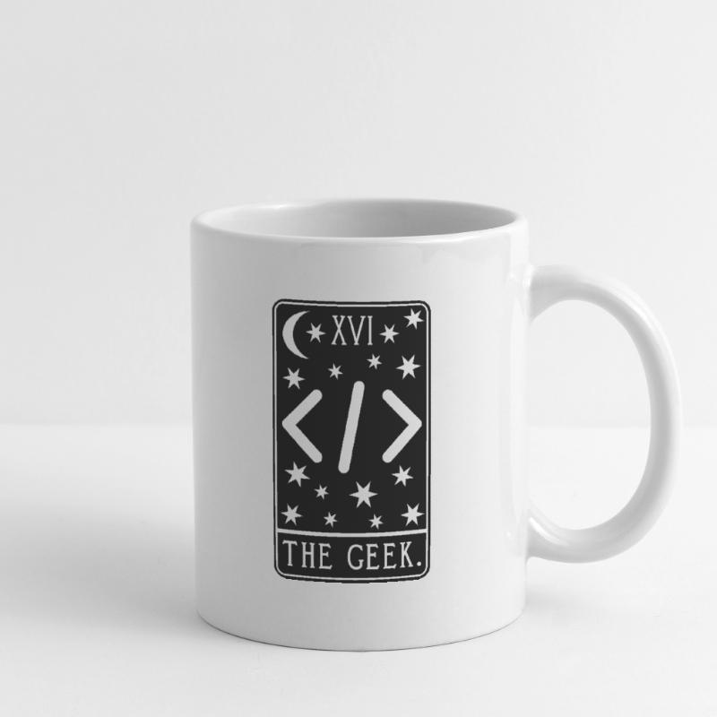 Programmer Tarot Card - Coding Geek Developer Code Mug