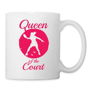 Padel Paddel Schläger Tennis Sport I Geschenk - Tasse - Weiß - Rechts