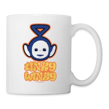 Teletubbies Tinky Winky In Pretty Glitter Design - Mug - white - Right