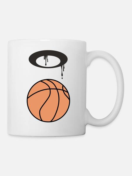 Basketball 5 0 Artboard 1 - Mug - white