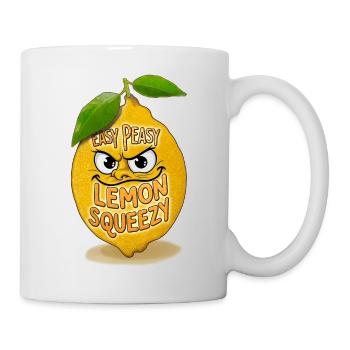 Joie au citron - Mug blanc - blanc - Droite