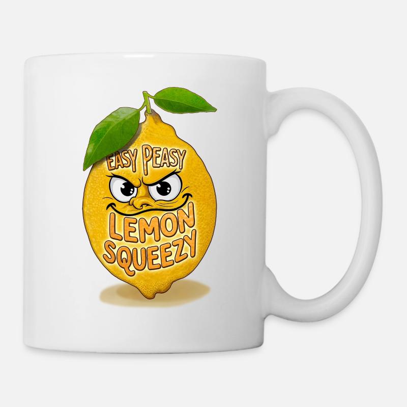 Joie au citron - Mug blanc - blanc