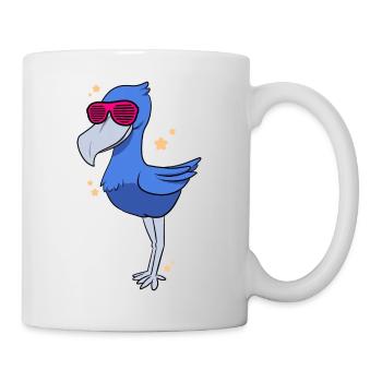 Shoebill Bird Ornithologist Forest I Gift - Mug - white - Right