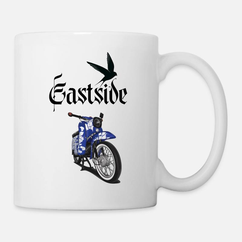 Accordage Schwalbe (bleu) // Illustration - Mug blanc - blanc