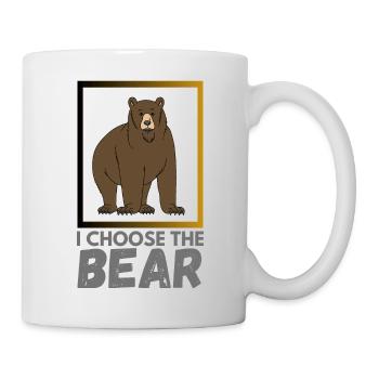 I Choose The Bear - Mug - white - Right